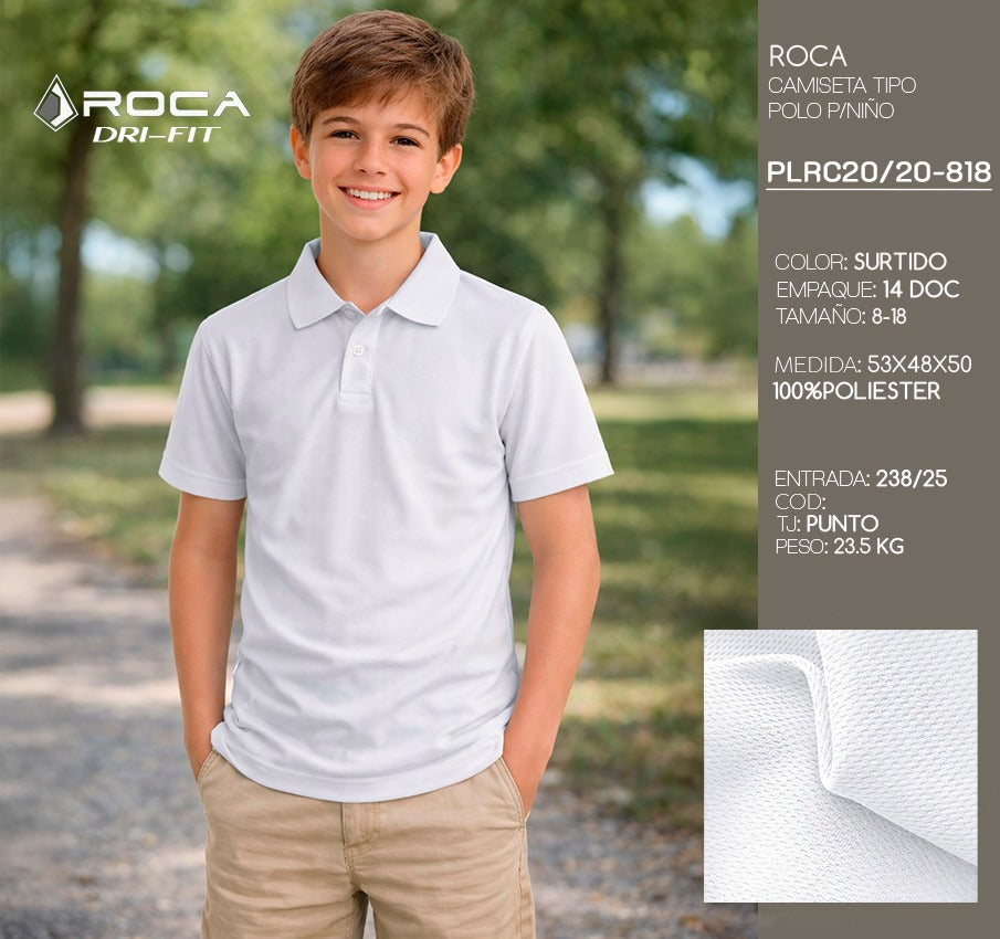 Camisa tipo polo