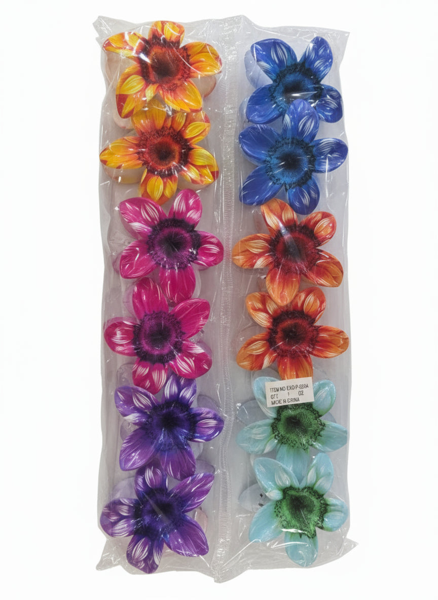 Gancho Piraña Diseño De Flor