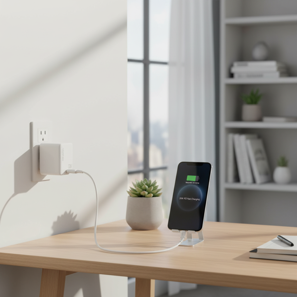 Cargador de carga rápida (tipo C)