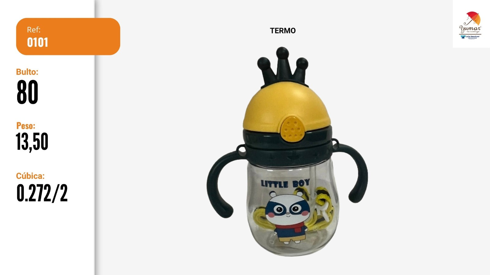 TERMO INFANTIL PLASTICO