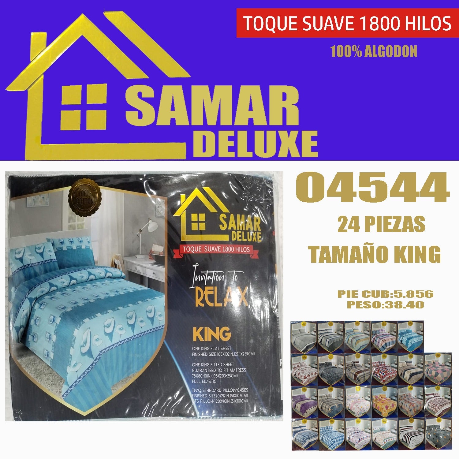 SABANA TAMAÑO KING-24