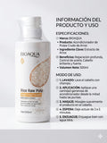 Acondicionador para cabello de arroz