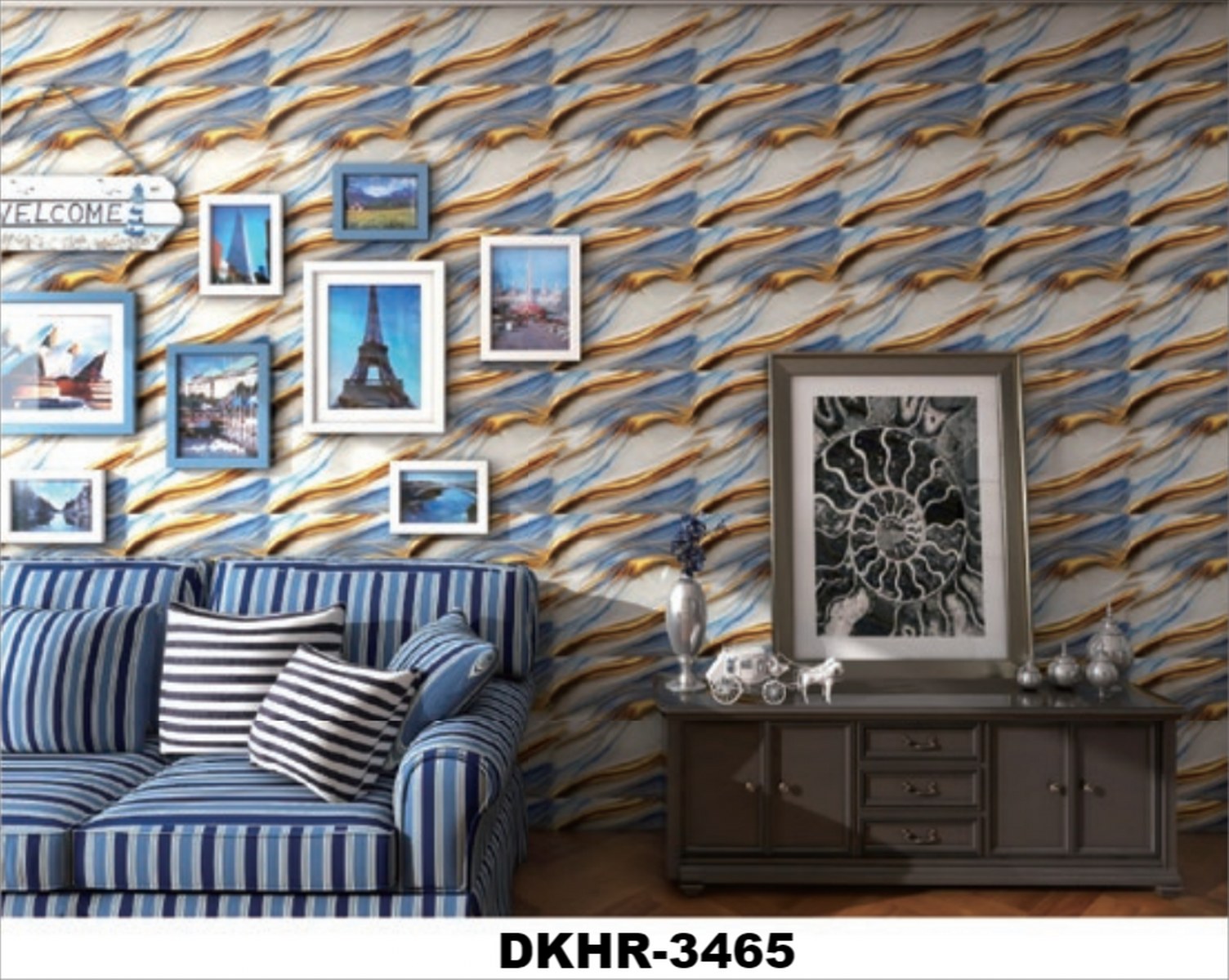 PAPEL TAPIZ P/PARED/DKHR-3465  /0009.00