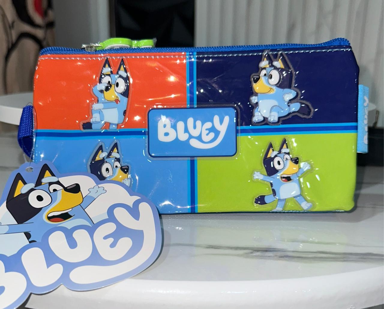 CARTUCHERA DOBLE BLUEY