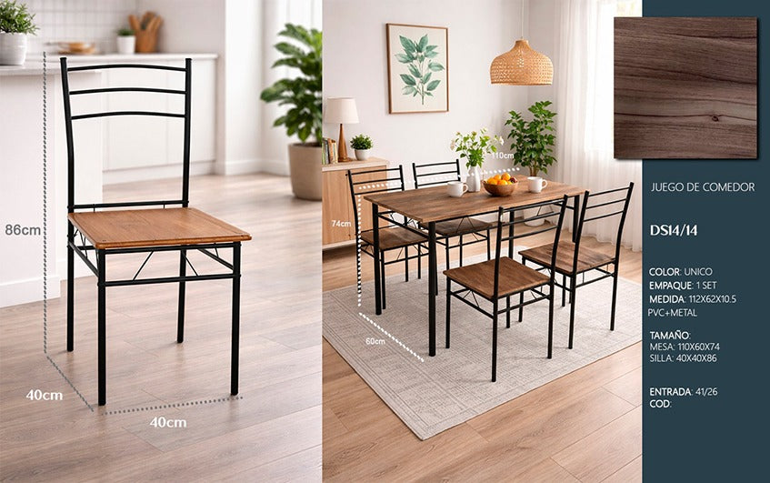 JUEGO DE COMEDOR