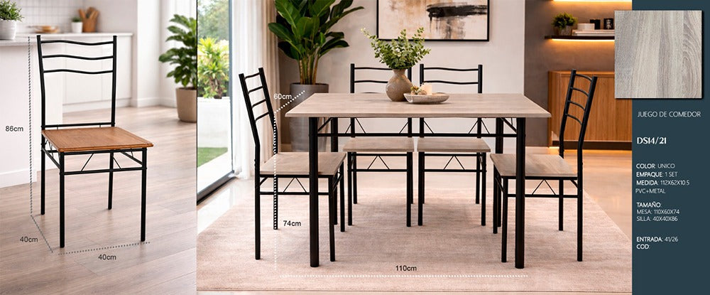 JUEGO DE COMEDOR