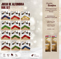 ALFOMBRA DE COCINA NAVIDAD/2PCS