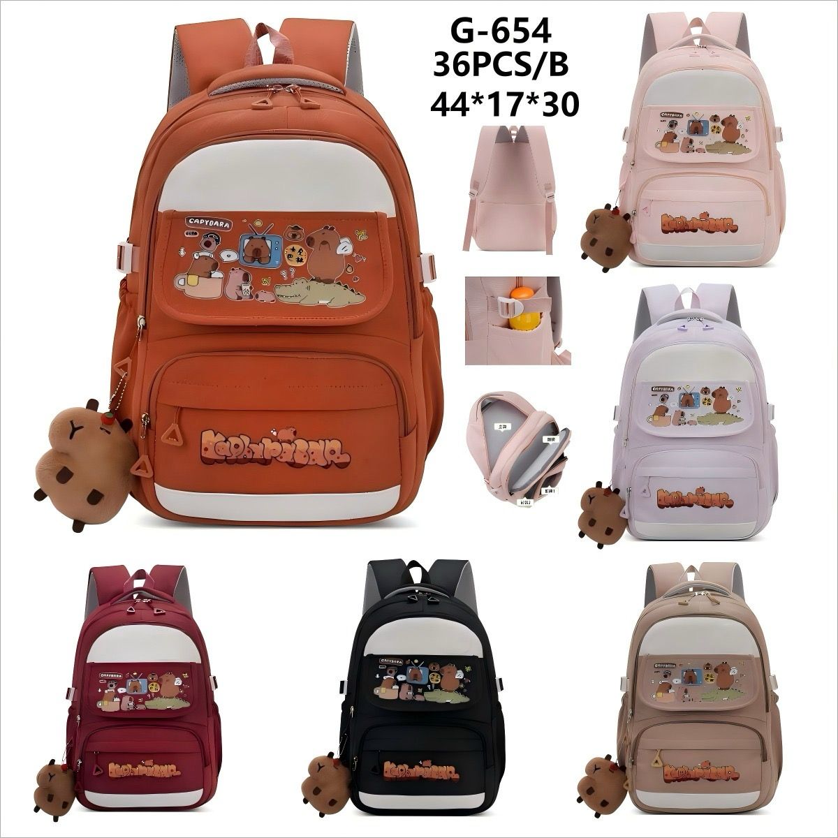 Mochila Juvenil Capibara