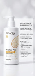 Shampoo para cabello de arroz