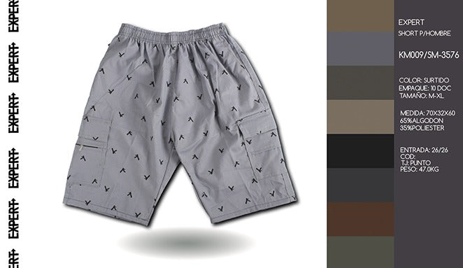 SHORT CORTO PARA HOMBRE
