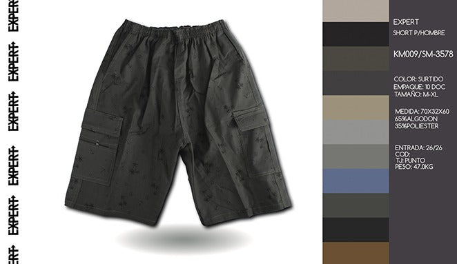 SHORT CORTO PARA HOMBRE