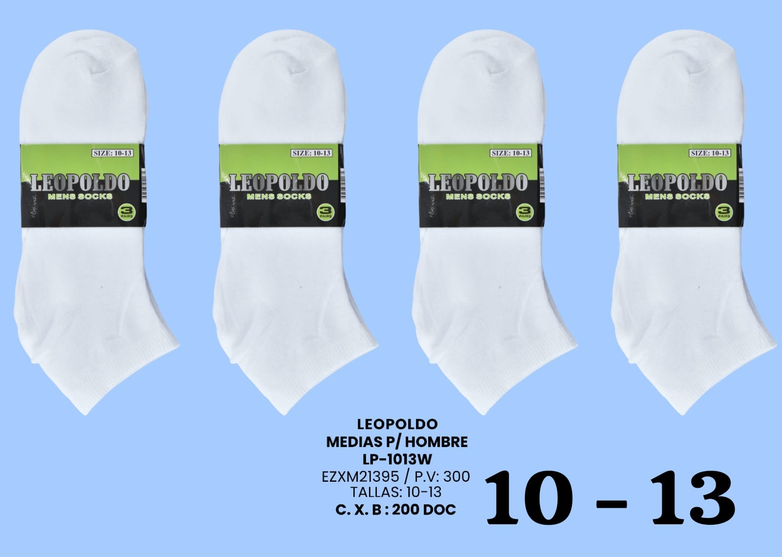 PUNTERA PARA HOMBRE 10-13