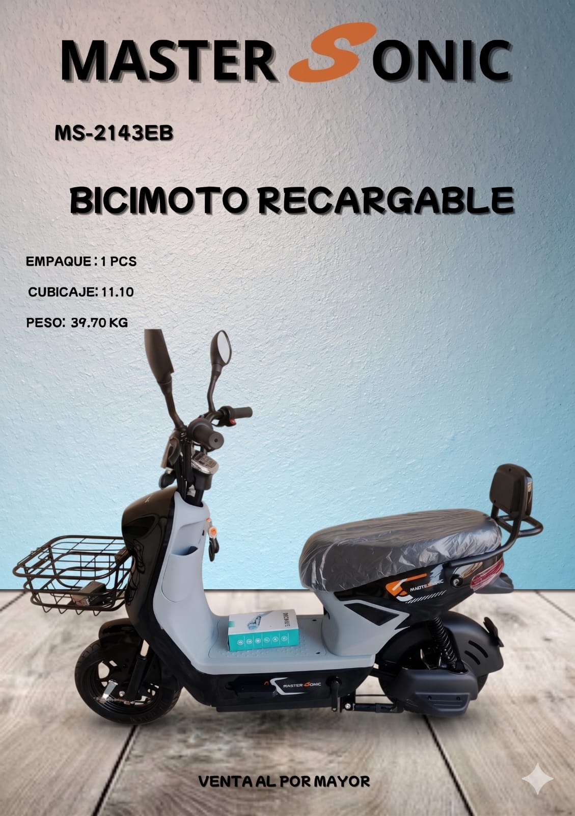 BICIMOTO RECARGABLE
