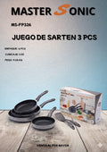 JUEGO DE SARTEN /3PCS