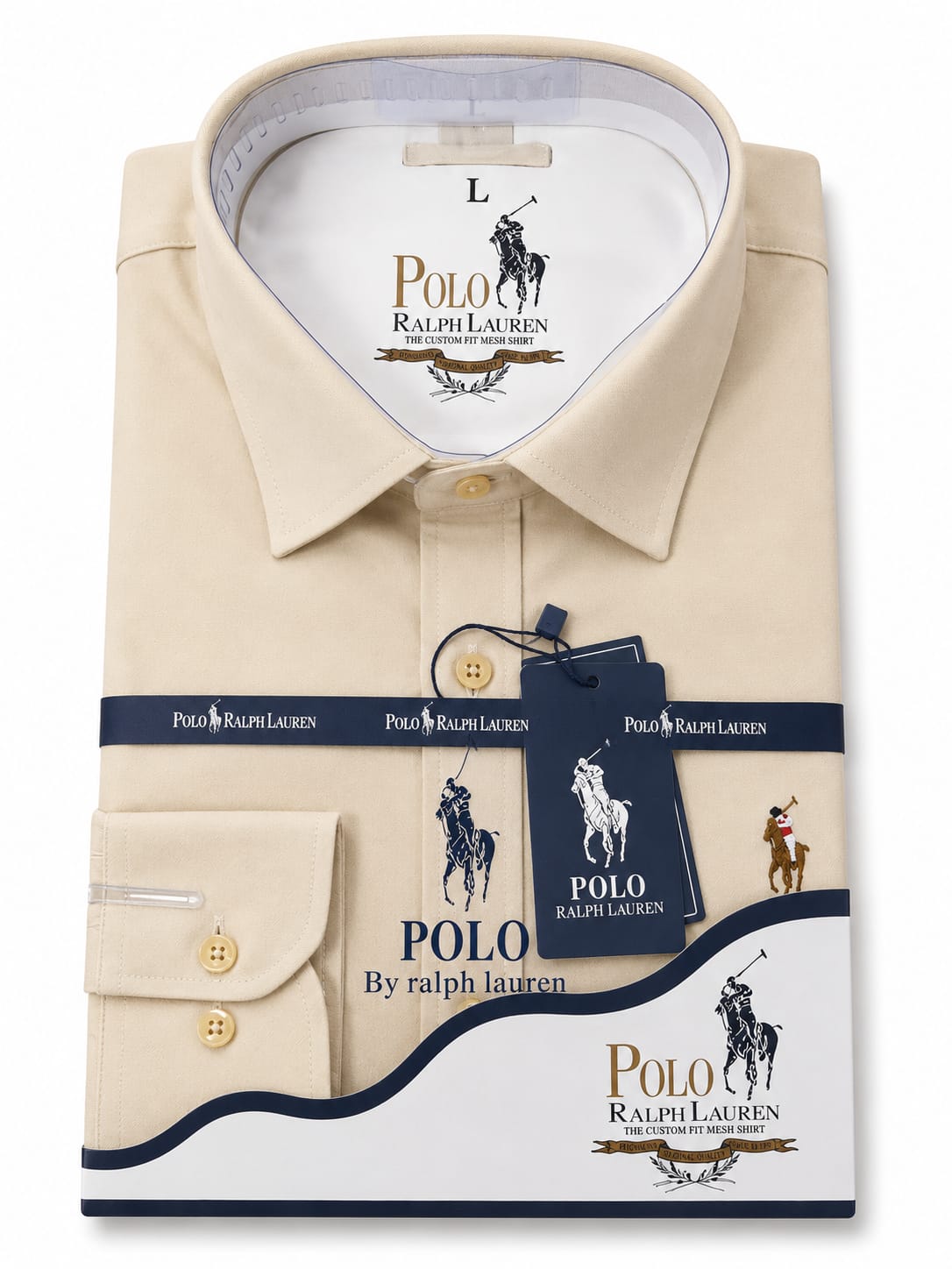 CAMISA MANGA LARGA PARA CABALLERO