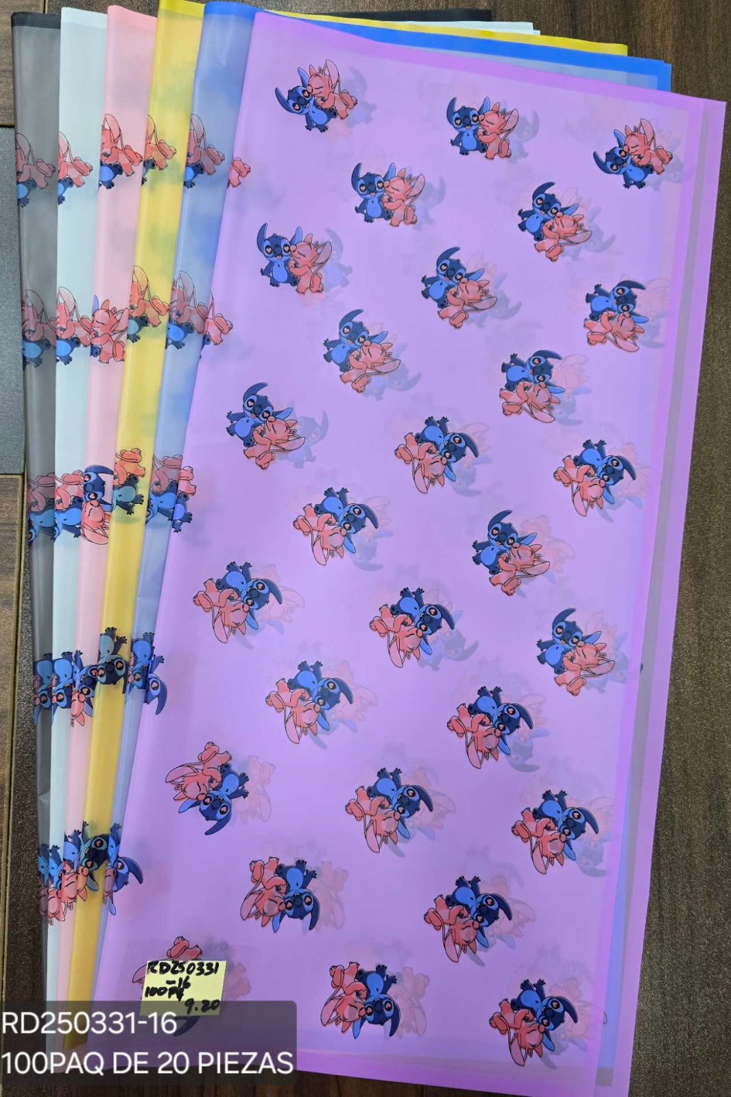 PAPEL COREANO/PAQ. 20PCS
