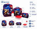 MOCHILA SET 3PZAS