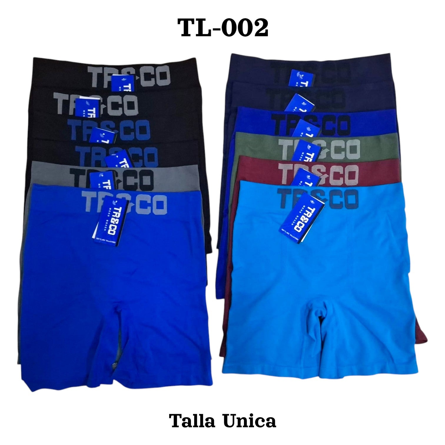 BOXER PARA HOMBRE TALLA UNICA