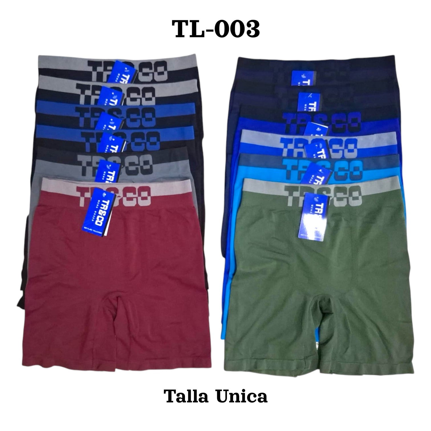 BOXER PARA HOMBRE TALLA UNICA
