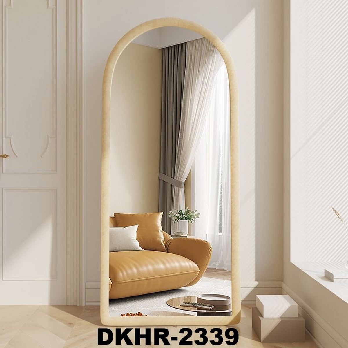 ESPEJO CON SOPORTE OVALADO/DKHR-2339
