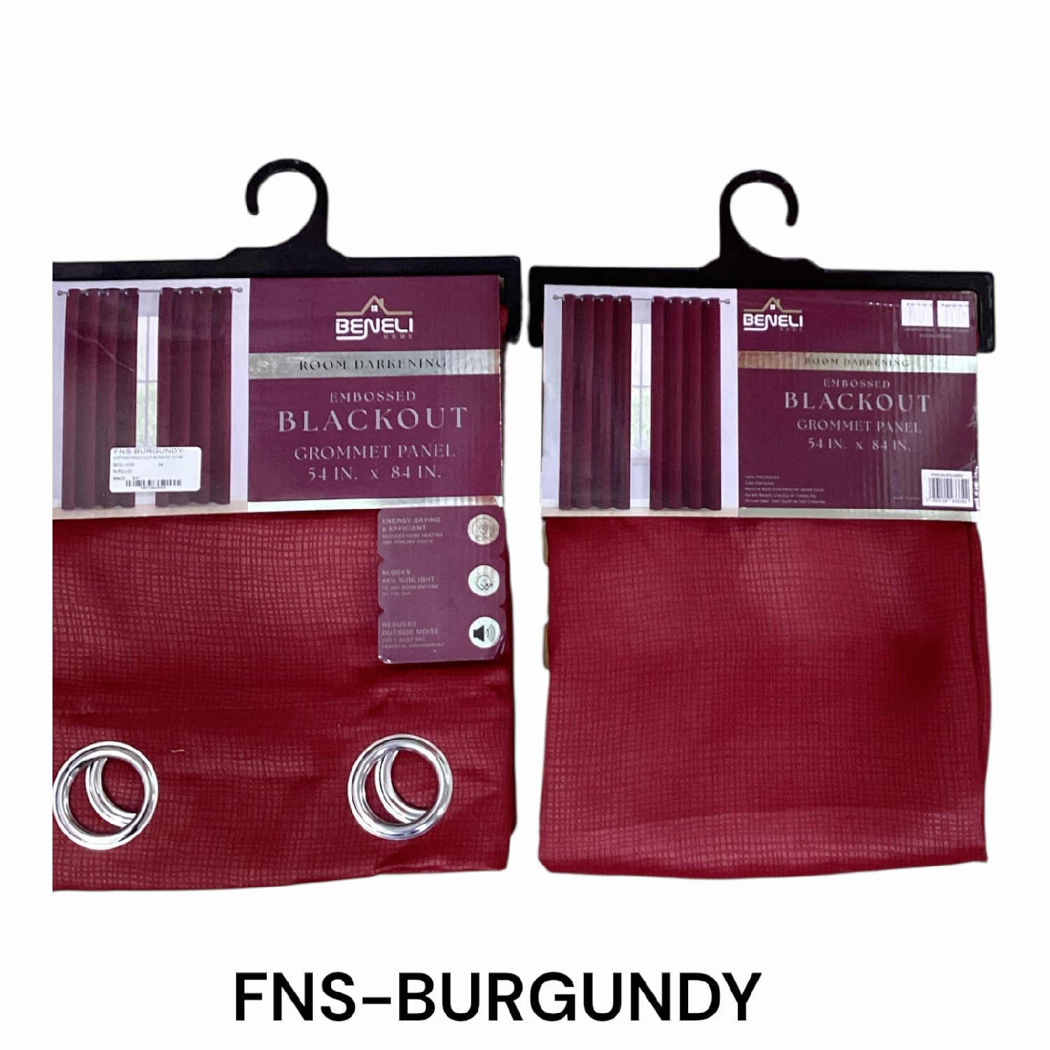 CORTINAS P/SALA/ FNS-BURGUNDY