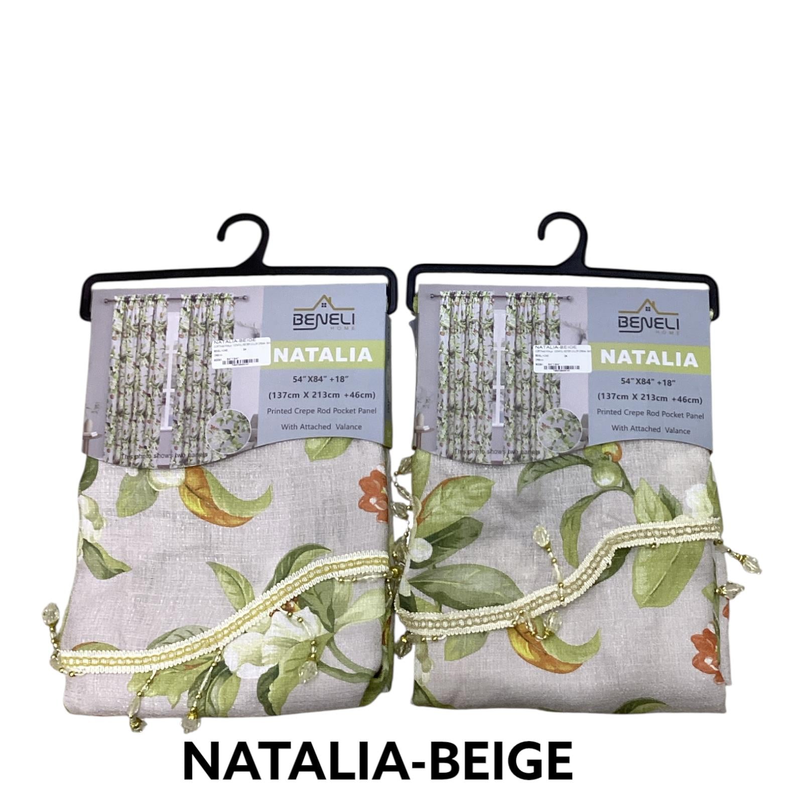 CORTINAS P/SALA/NATALIA-BEIGE