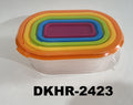 ENVASE PLASTICO P/CONSERVAR ALIMENTO/DKHR-2423
