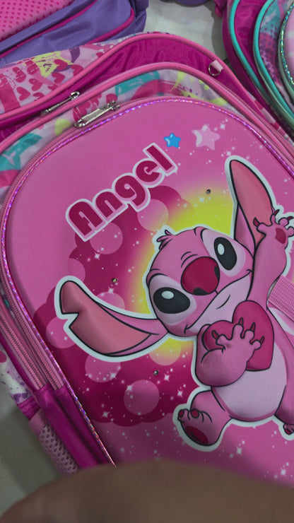 Mochila de luz 3pcs Stitch