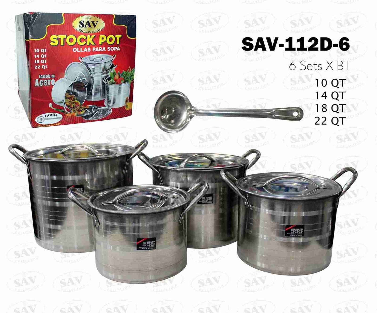 Set de ollas 4 PCS