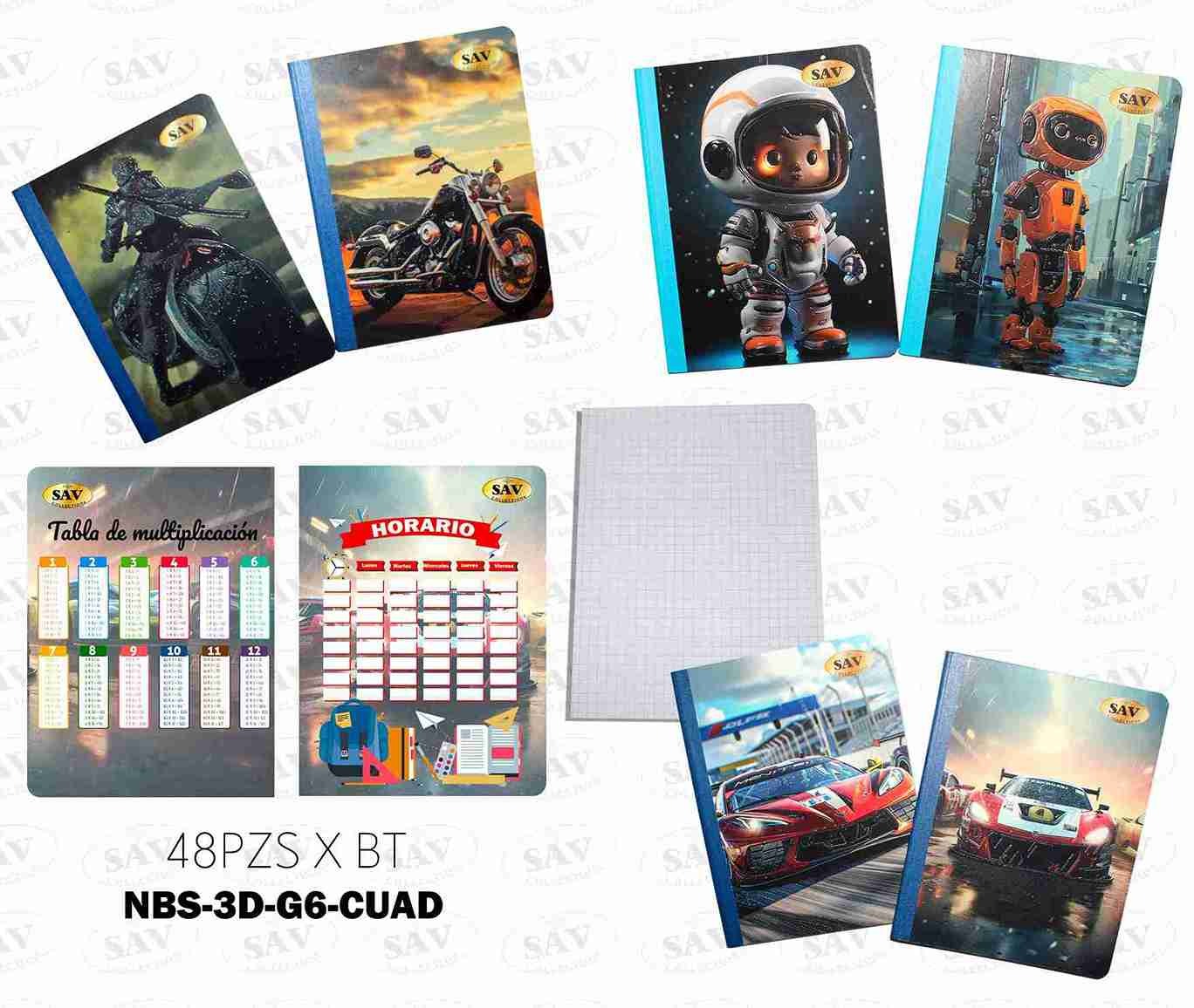 Cuaderno cuadriculado