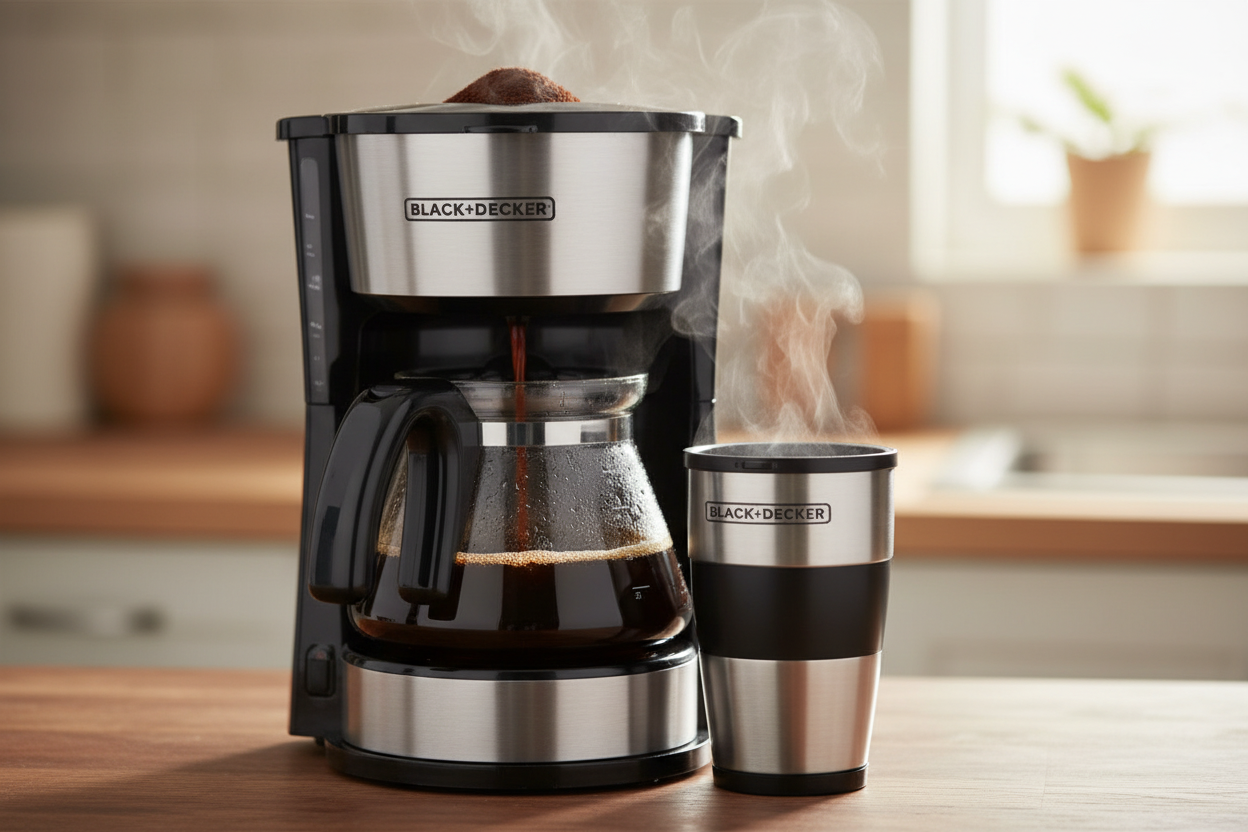 Cafetera 5 tazas 4 en 1 003600
