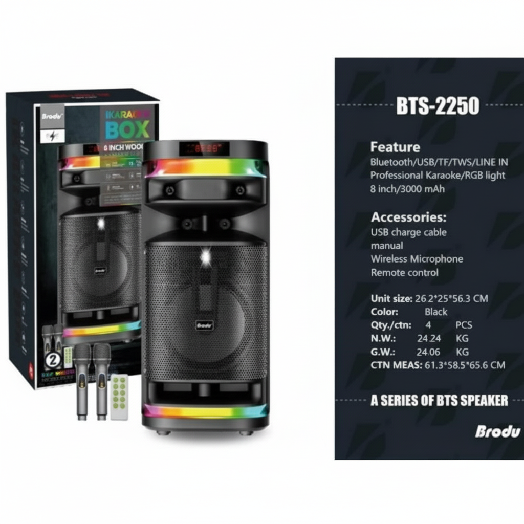 Bocina KARAOKE BOX
