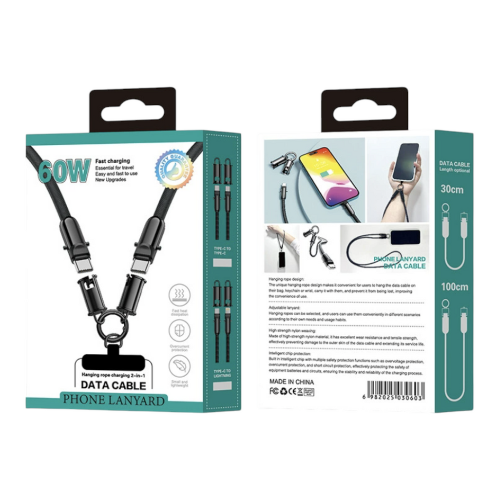 Cable tipo C doble propósito 00250
