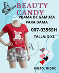 Pijama de gamuza| short