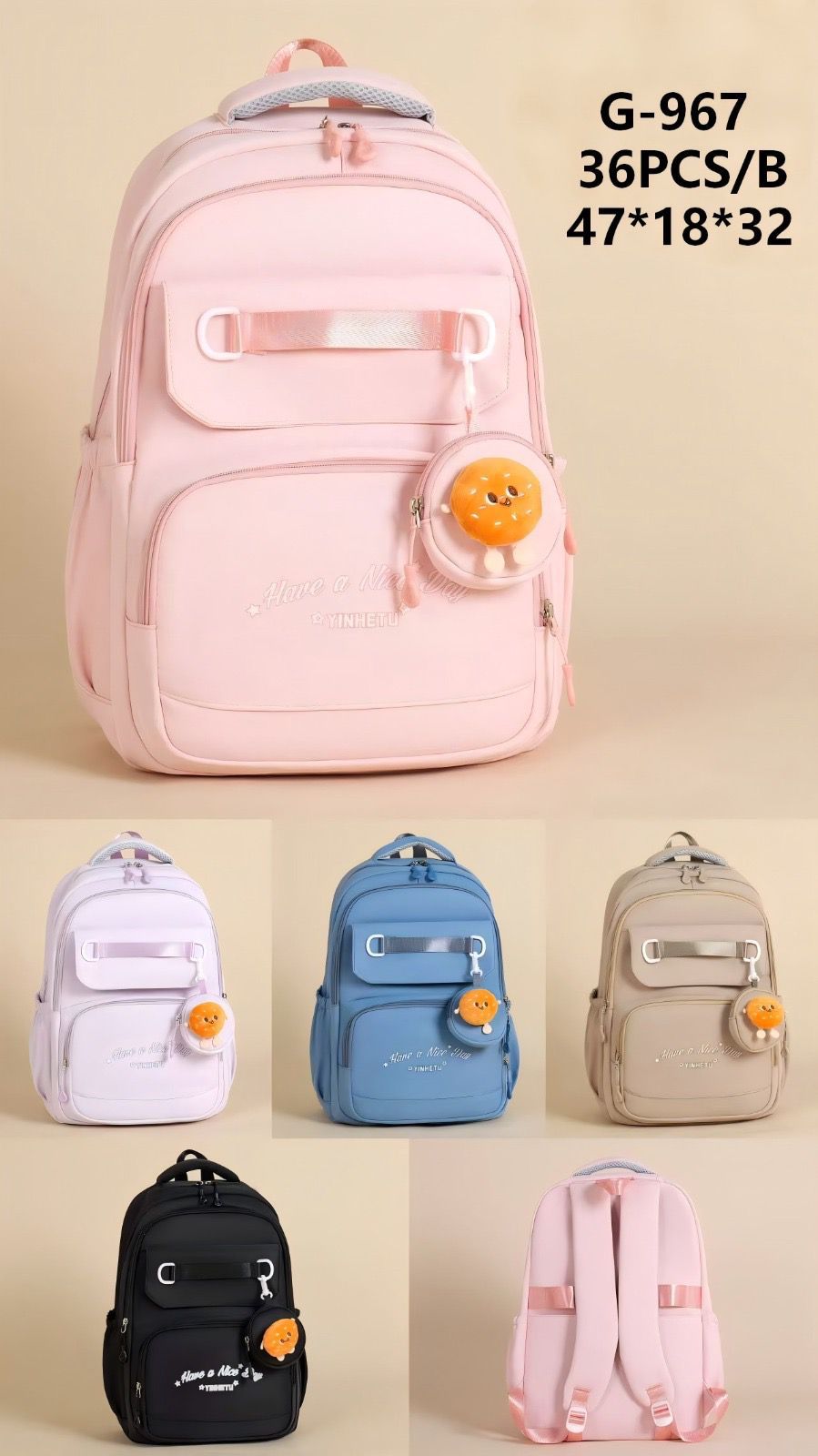 Mochila con monedero