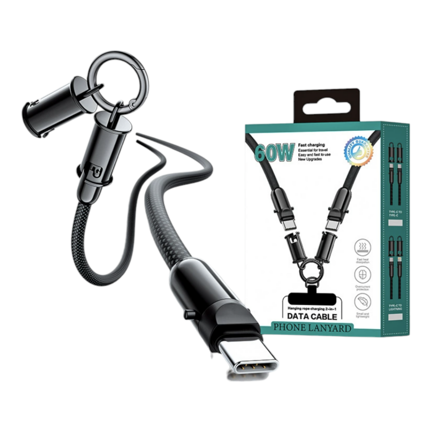 Cable tipo C doble propósito