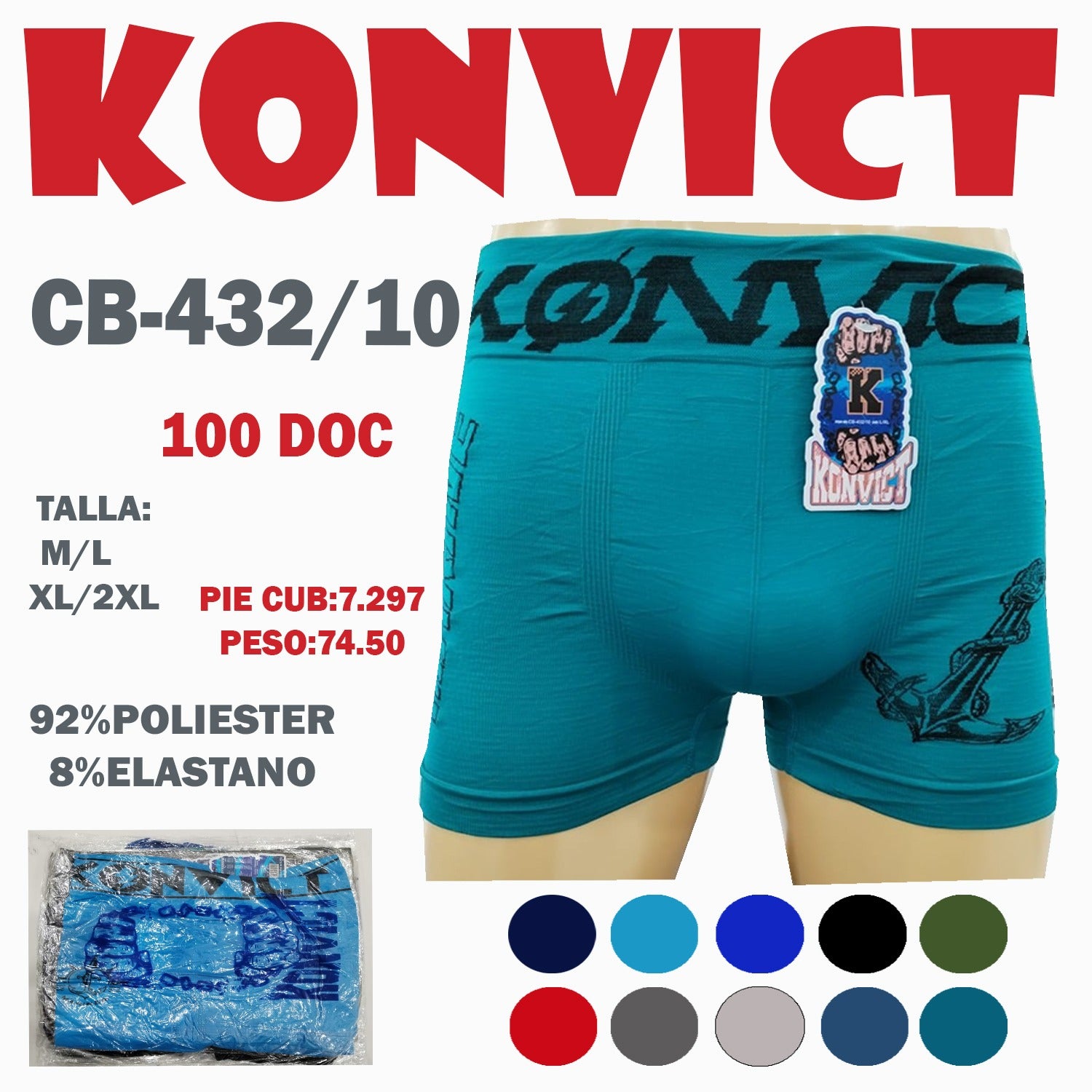 BOXER ALICRADO P/H   /CB-432/10