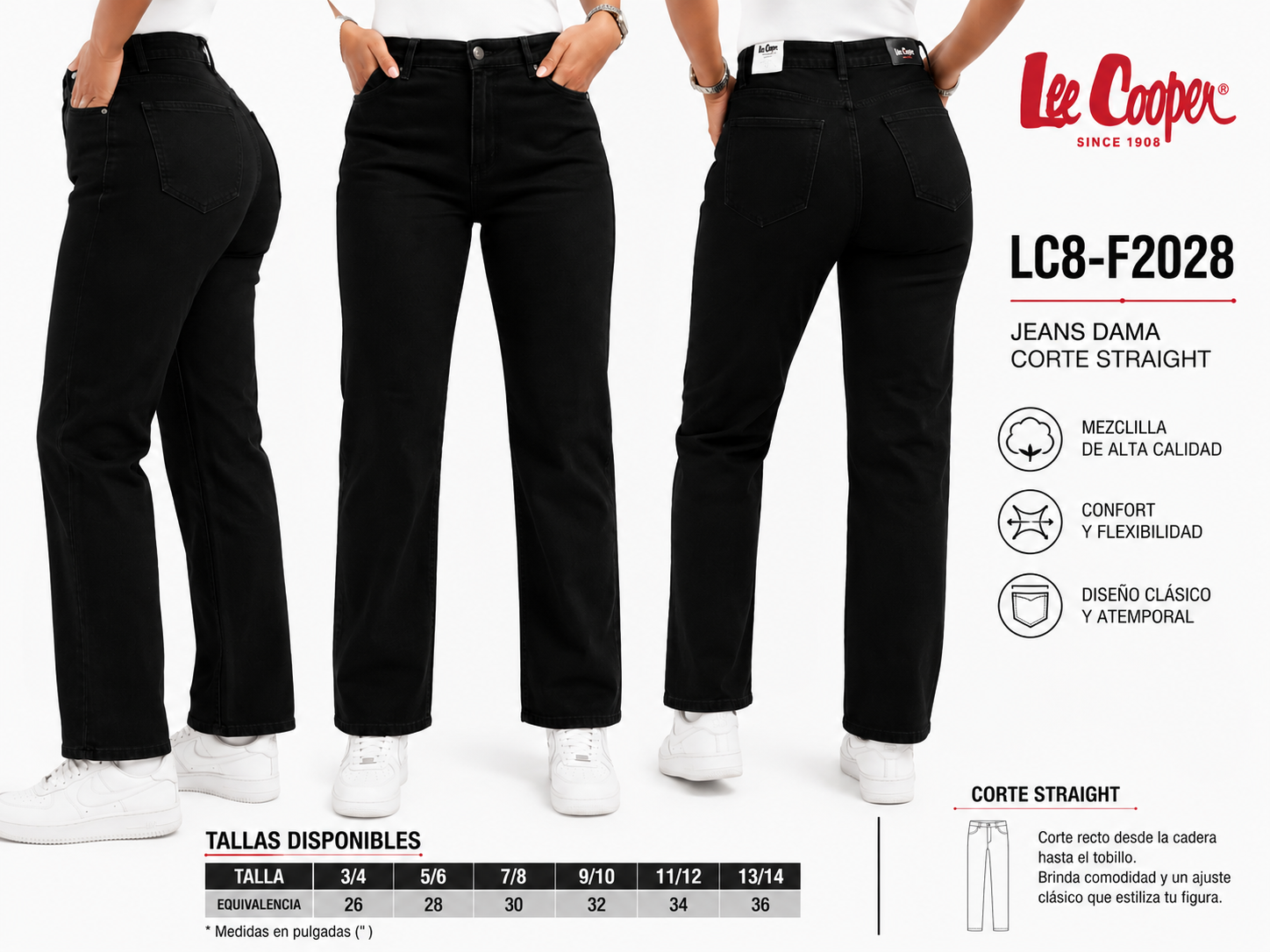Jeans Straight P/H
