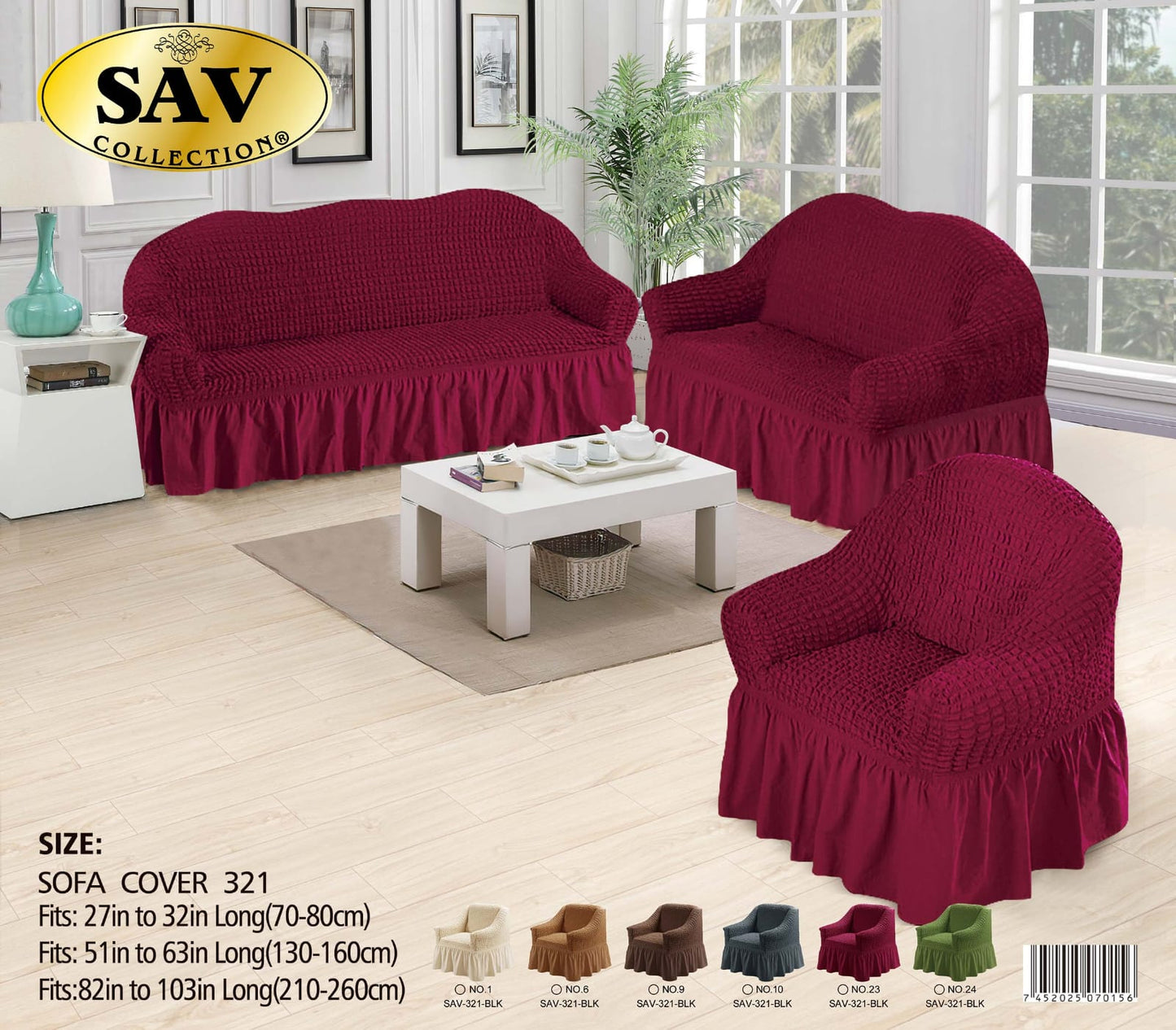 Forro para sofá 3 2 1