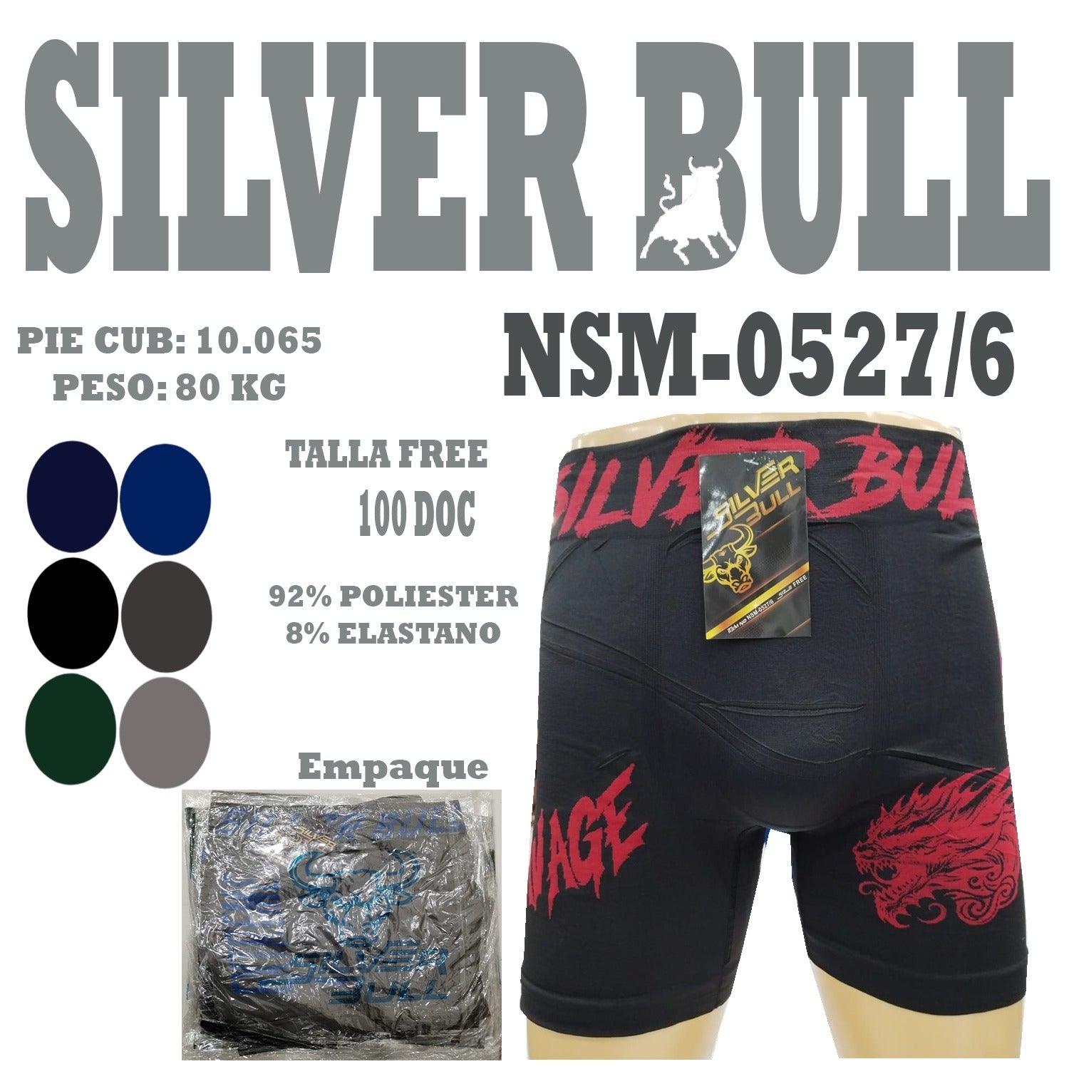 Boxer pierna larga