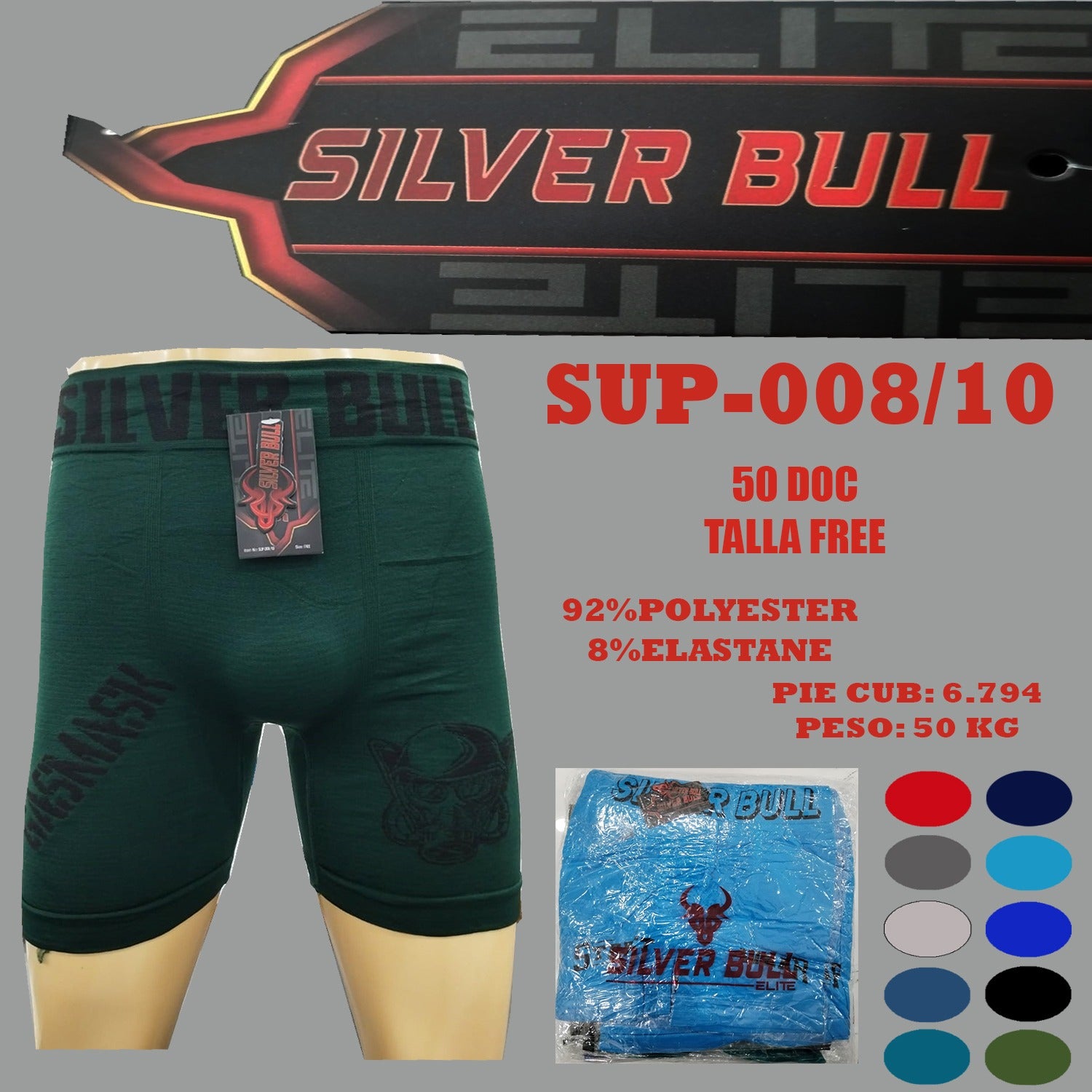 BOXER P/H PIERNA LARGA /  SUP-008/10