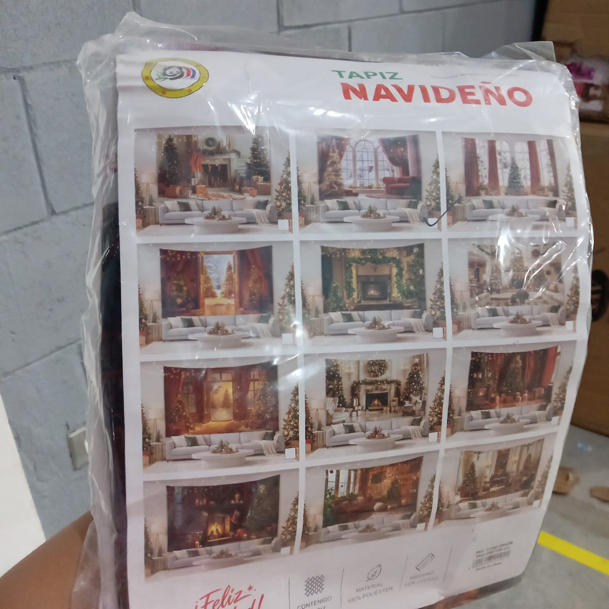 FUNDA PARA PUERTA NAVIDEÑA