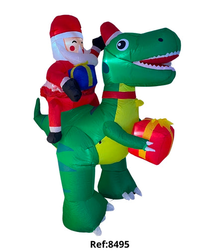 Inflable dinosaurio