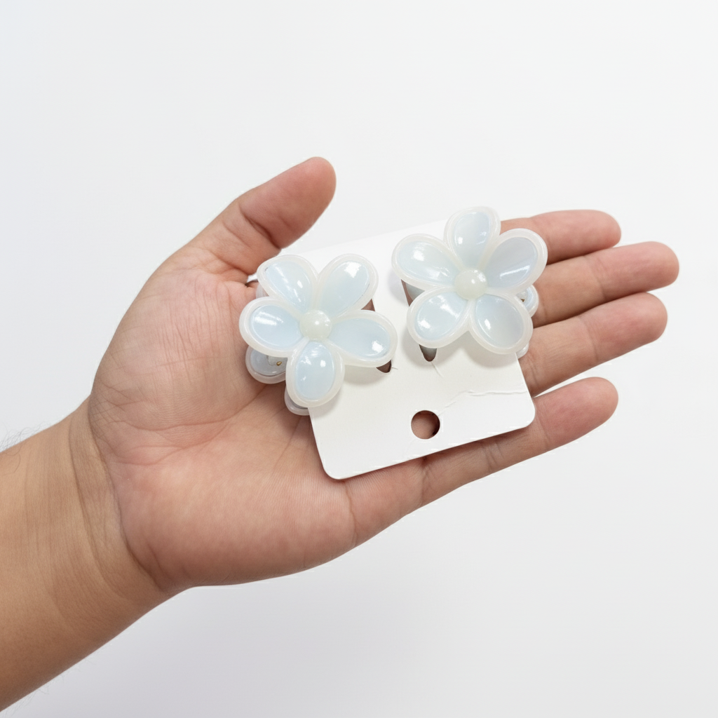 Gancho Duo En Forma de Flor