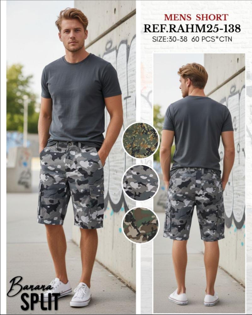 RAHM25-138     SHORT P/HOMBRE