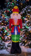 Inflable cascanueces navideño 240cm