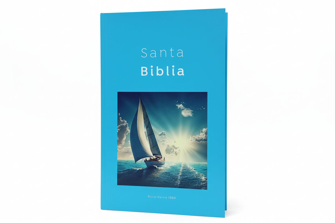 Biblia Economica azul cielo
