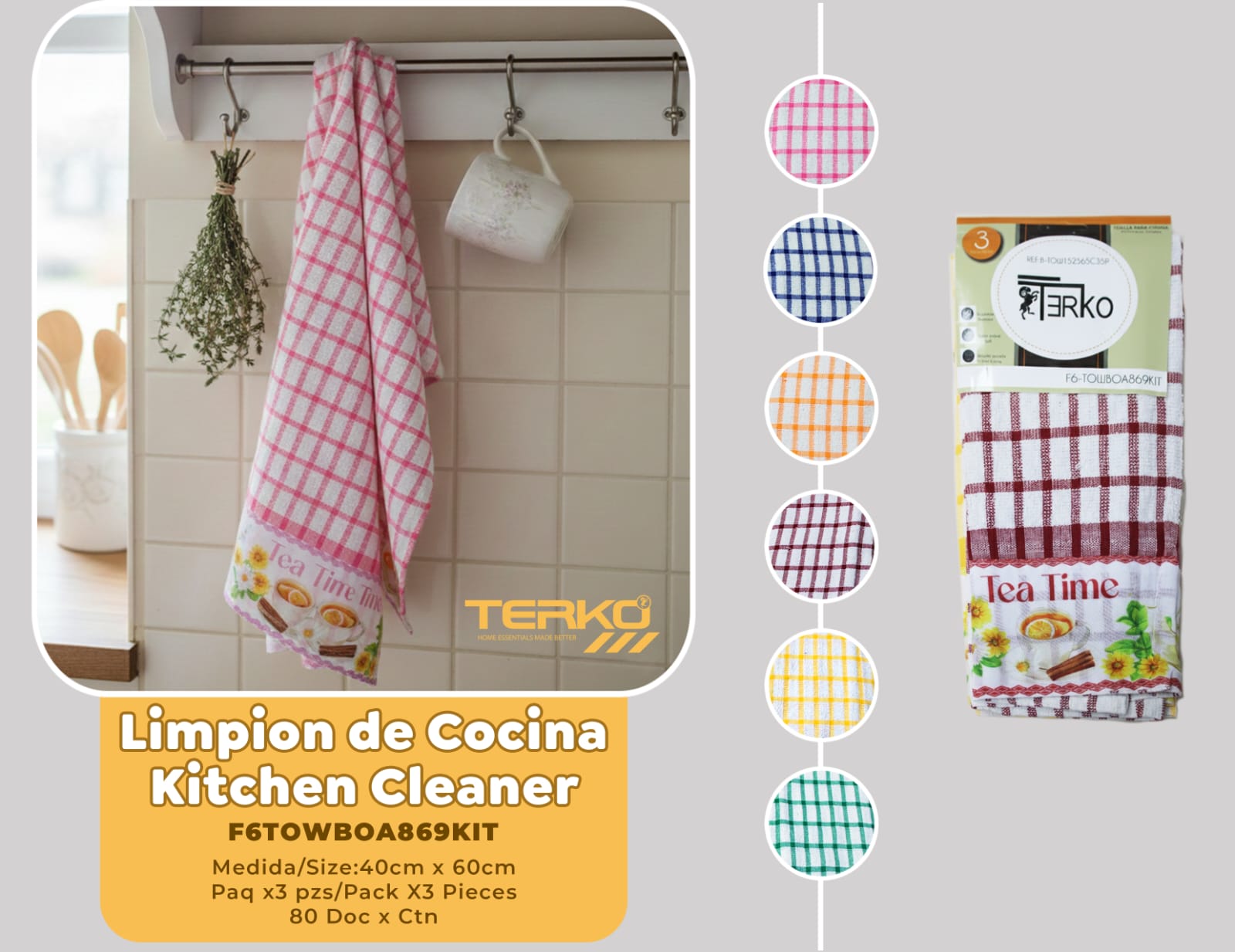 Franela de cocina