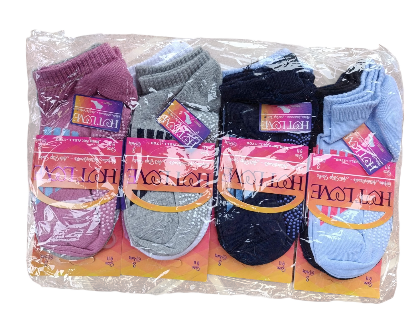 Puntera de dama con antideslizante