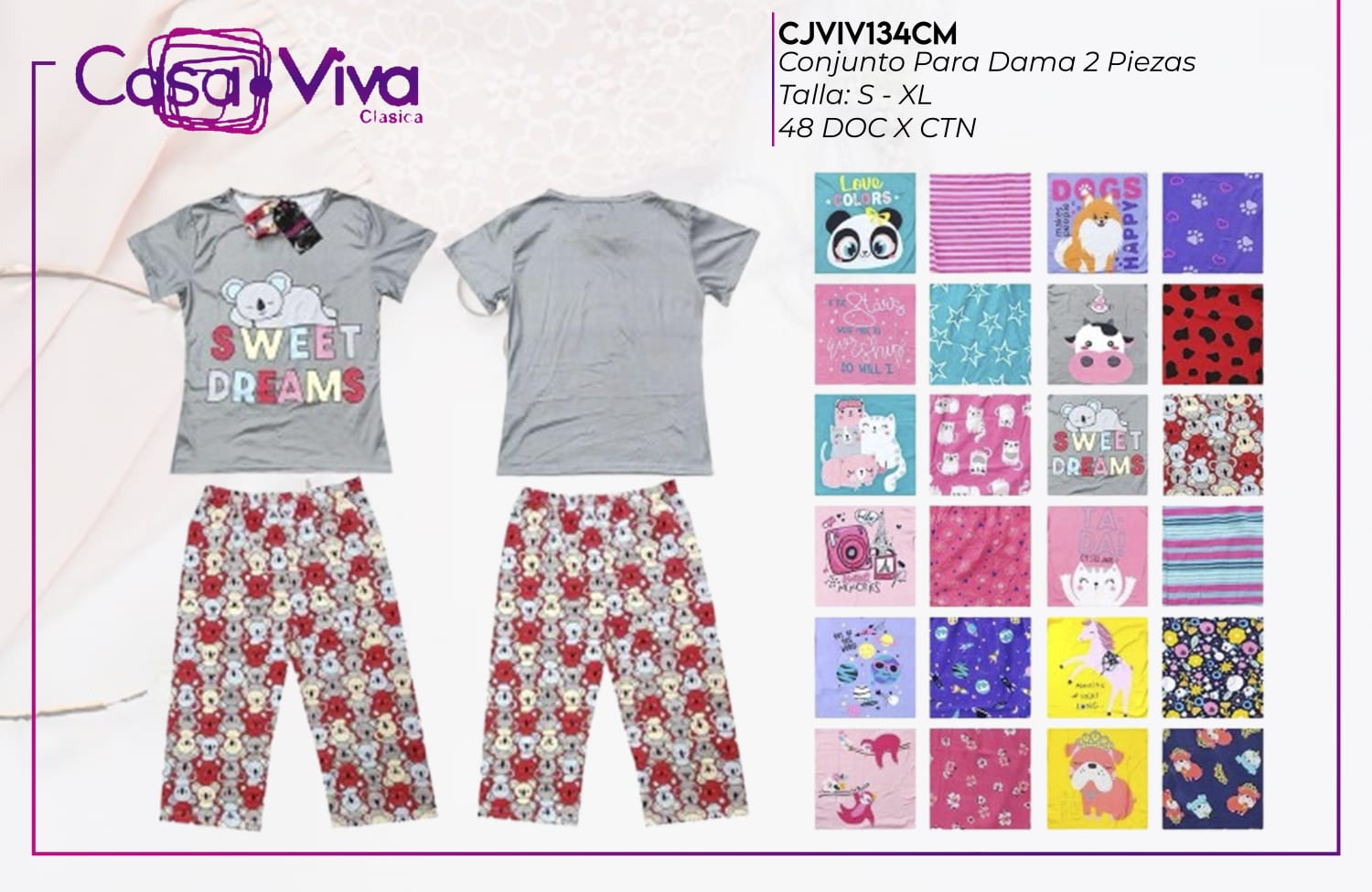 Conjunto P/dama
